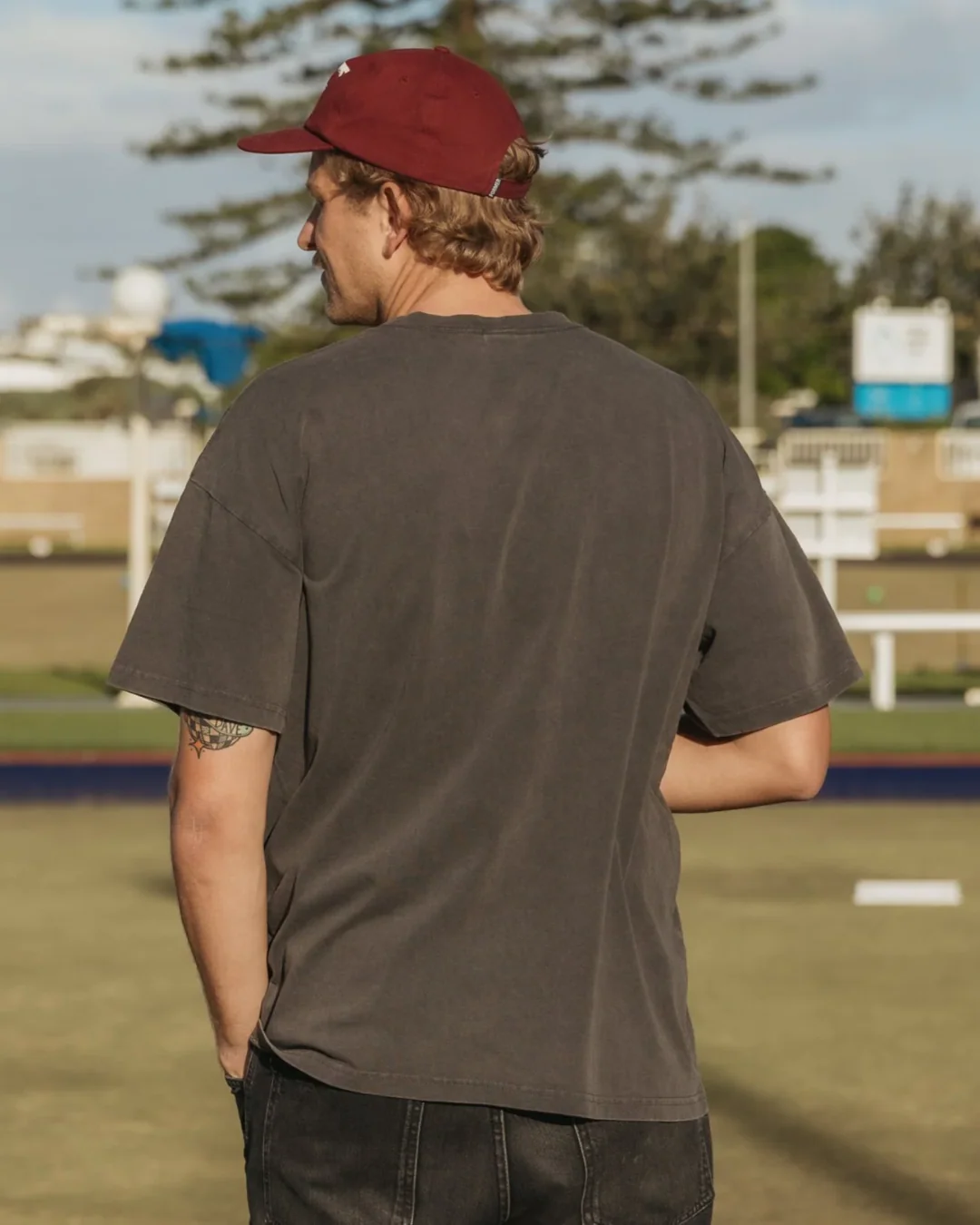 All Day Tee - Charcoal - Image 3