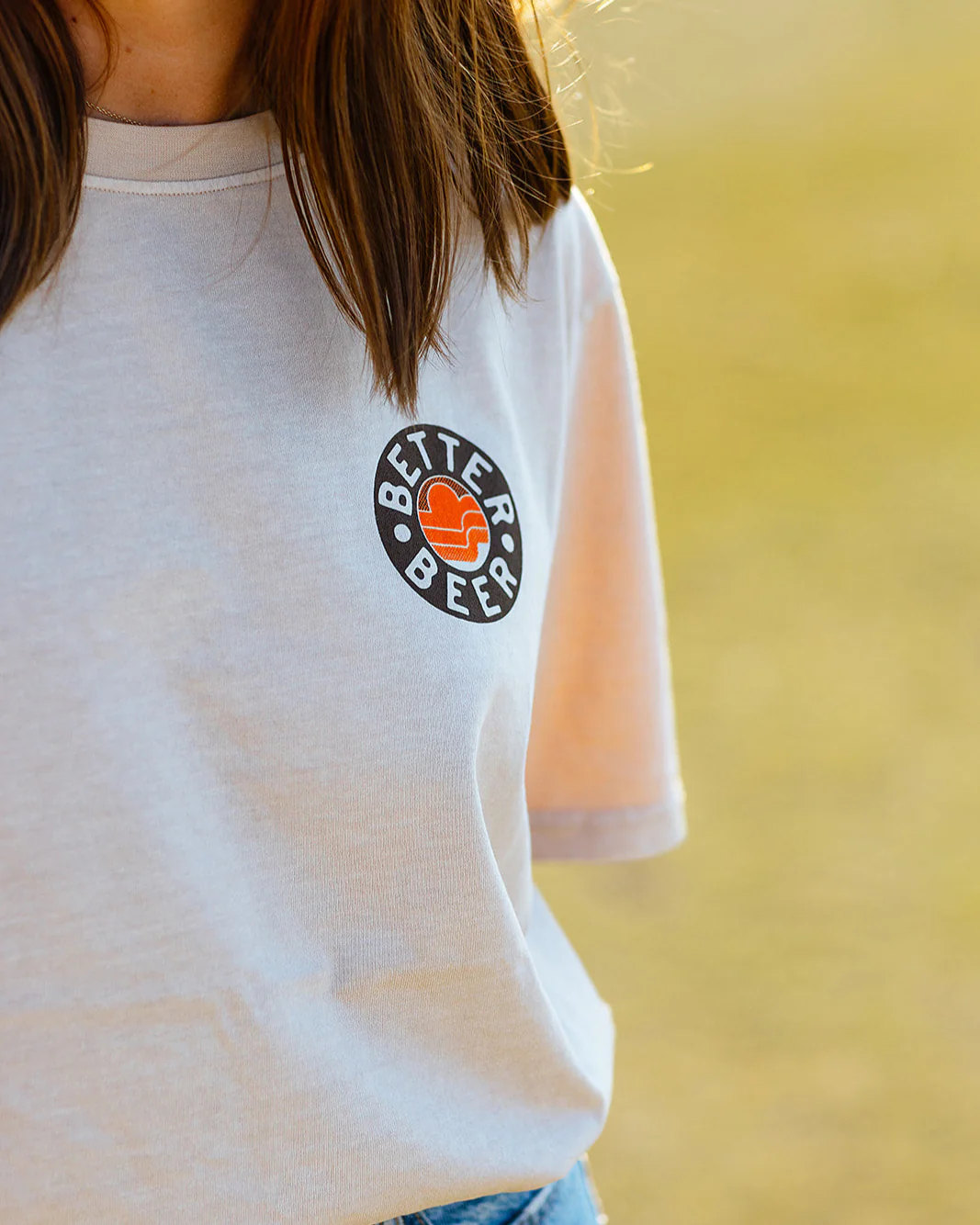 Aloha Sunset Tee - Sand - Image 7