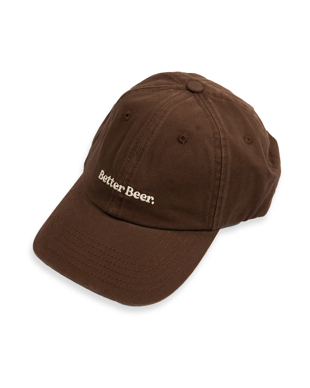 The Dad Cap - Brown / Cream - Image 4
