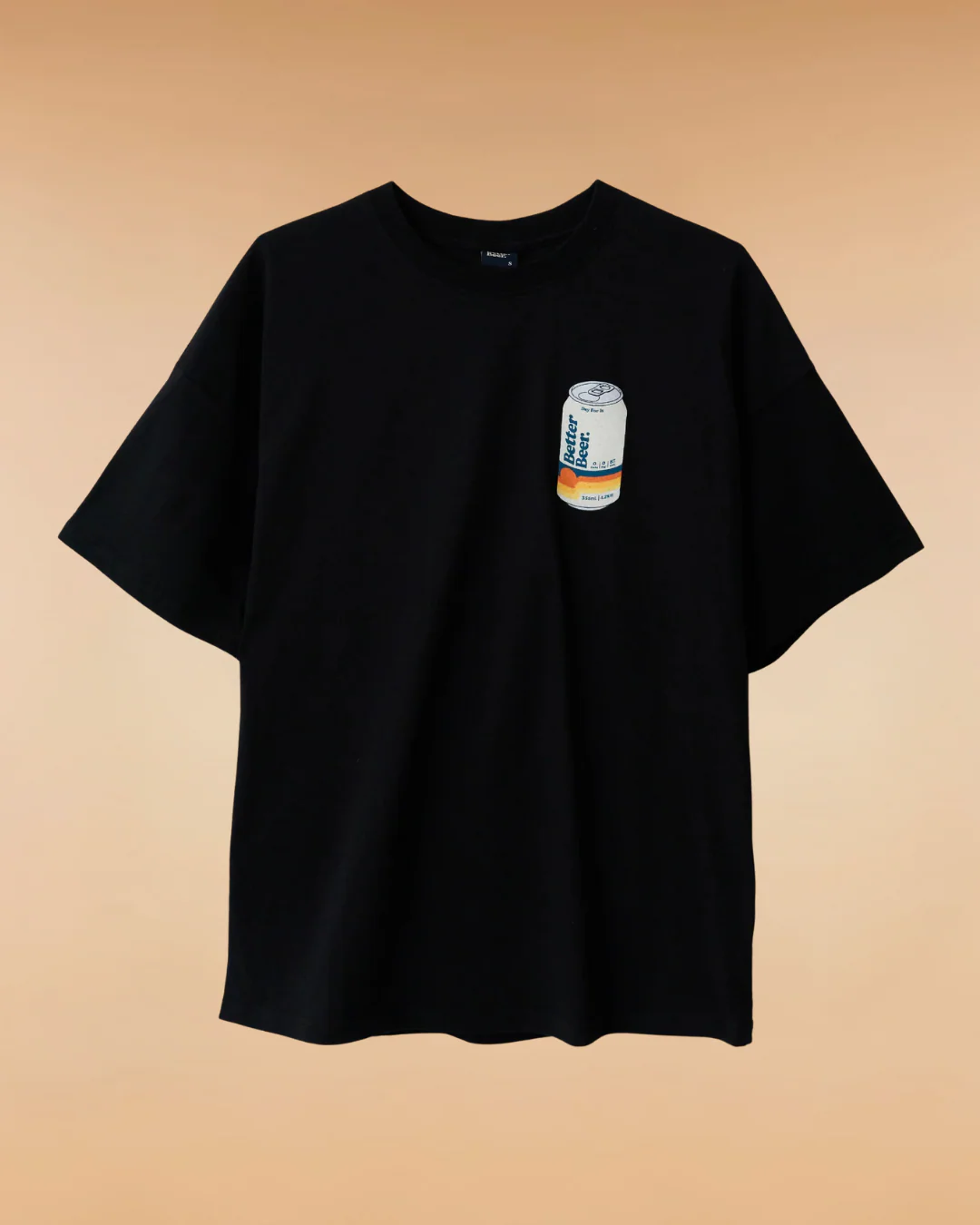 Better Beer Can Tee - Black