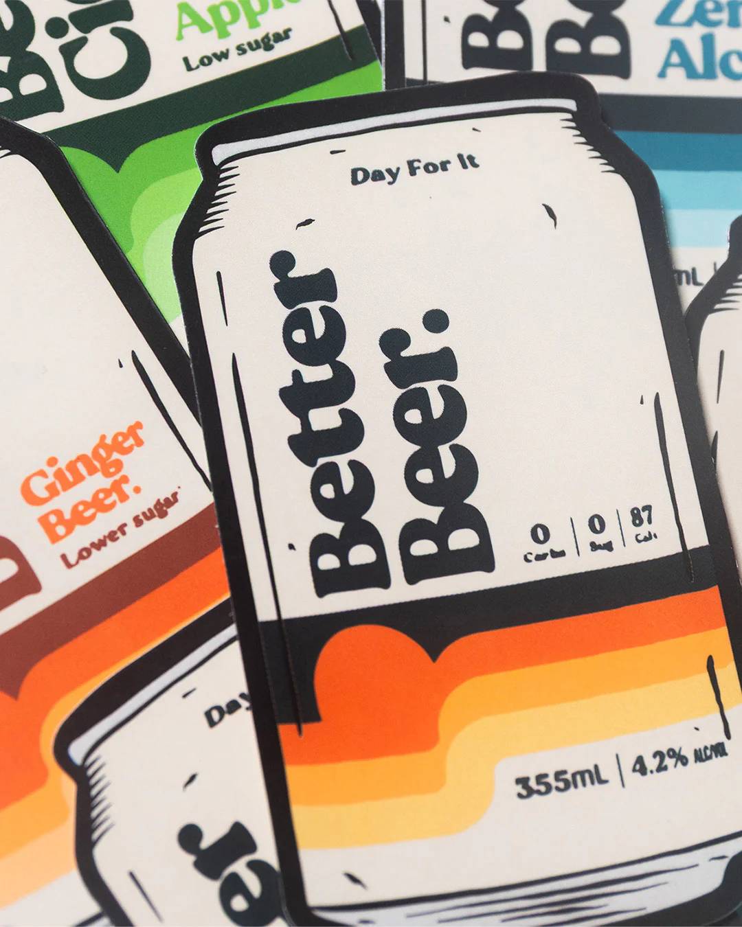 The Better Beer Sticker Pack (6) - Image 2