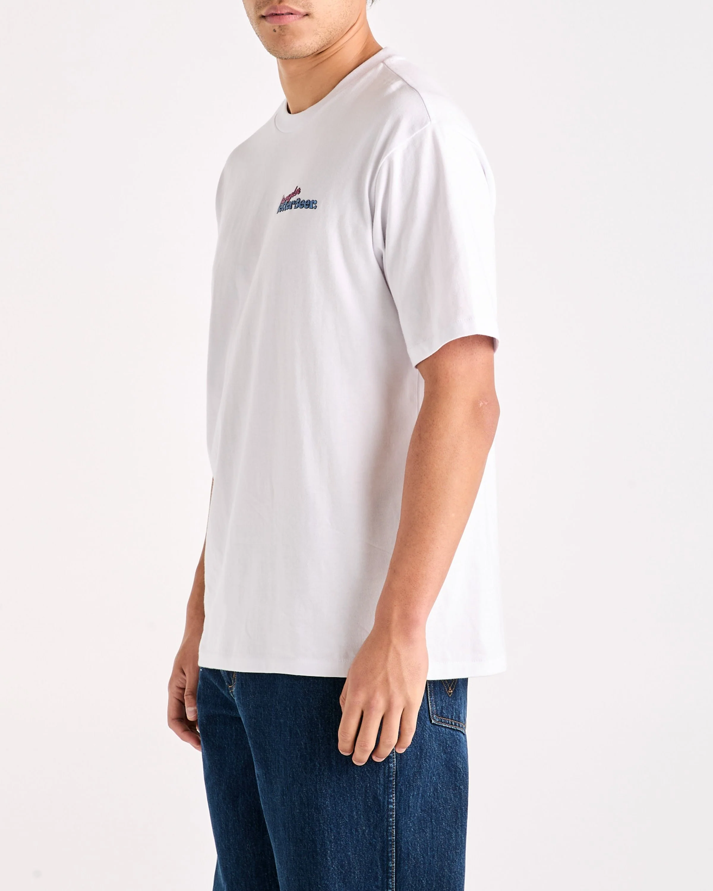 Crazy Eights Slacker Tee - White - Image 5