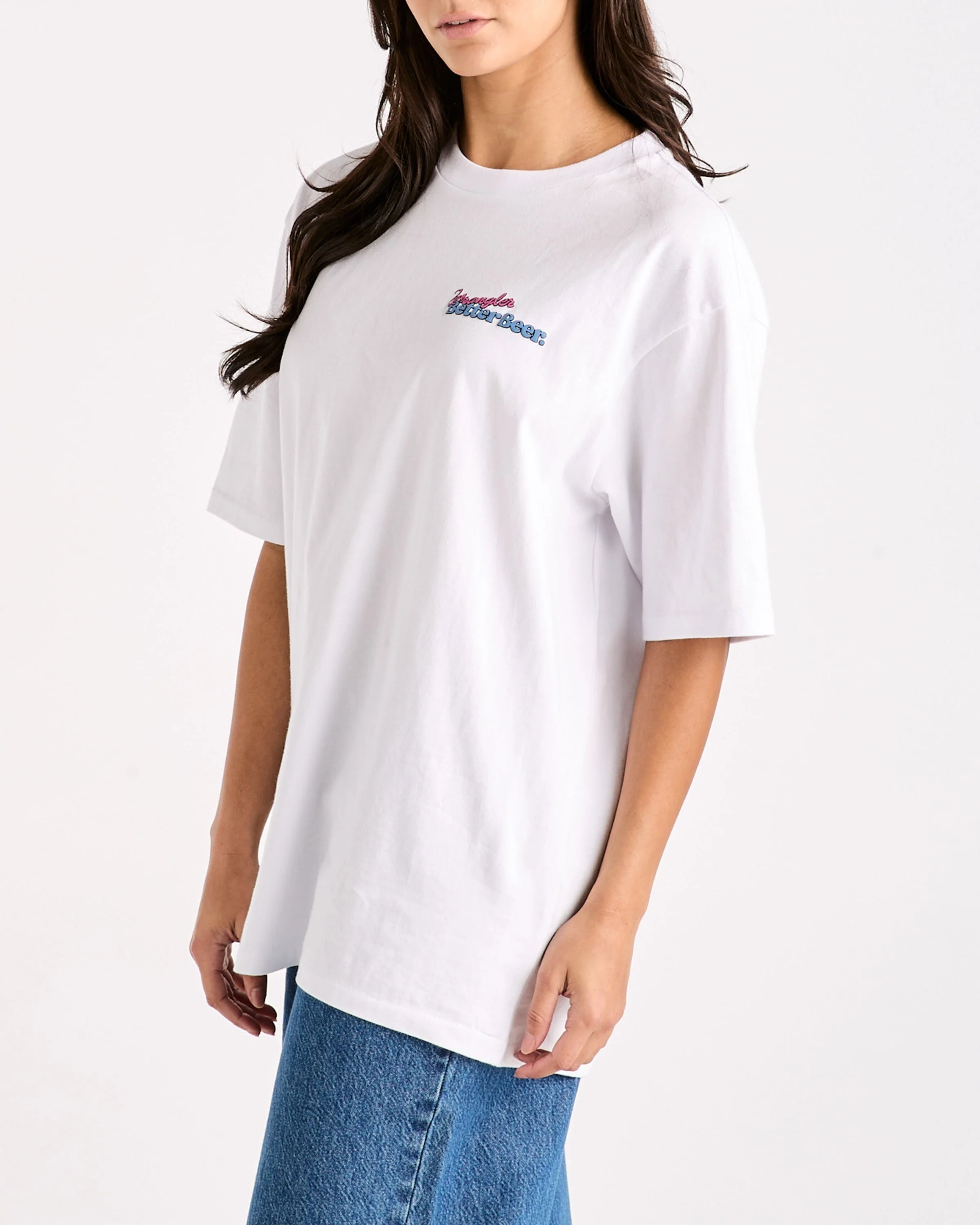 Crazy Eights Slacker Tee - White - Image 7