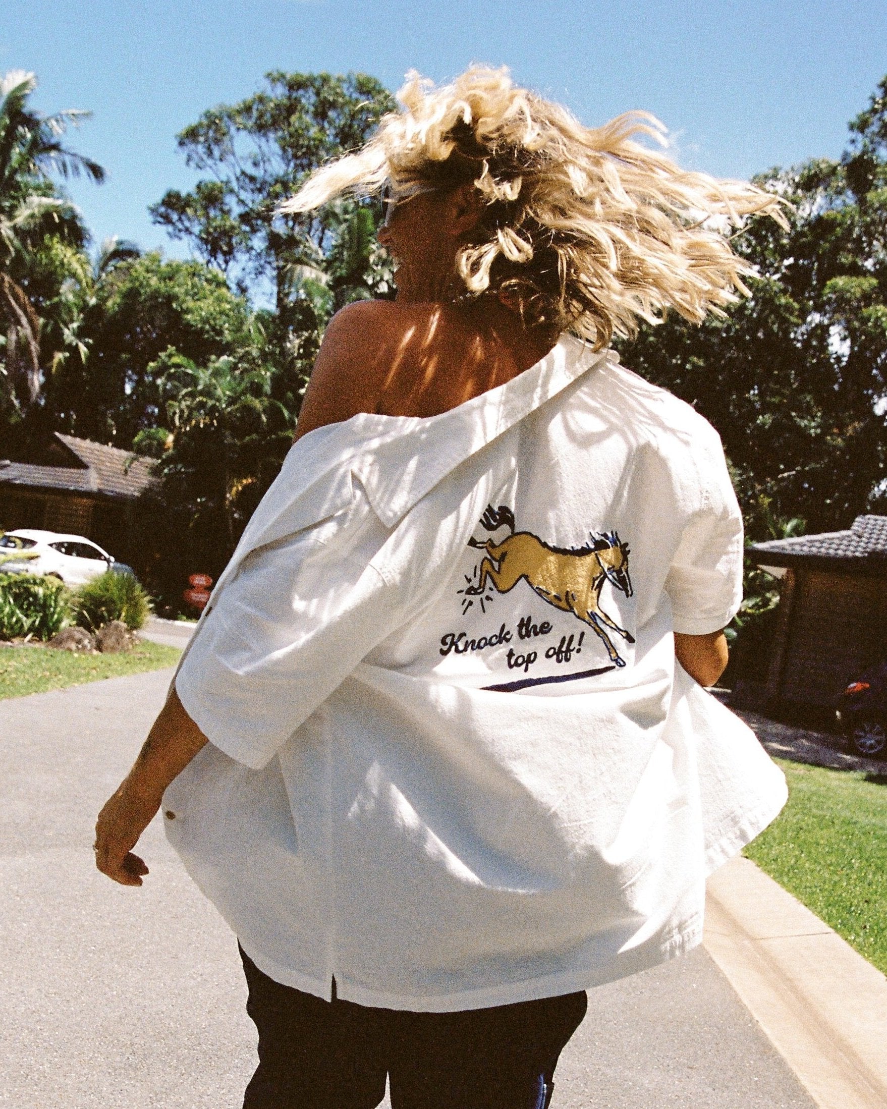 Day For It Shirt - ECRU White - Image 12