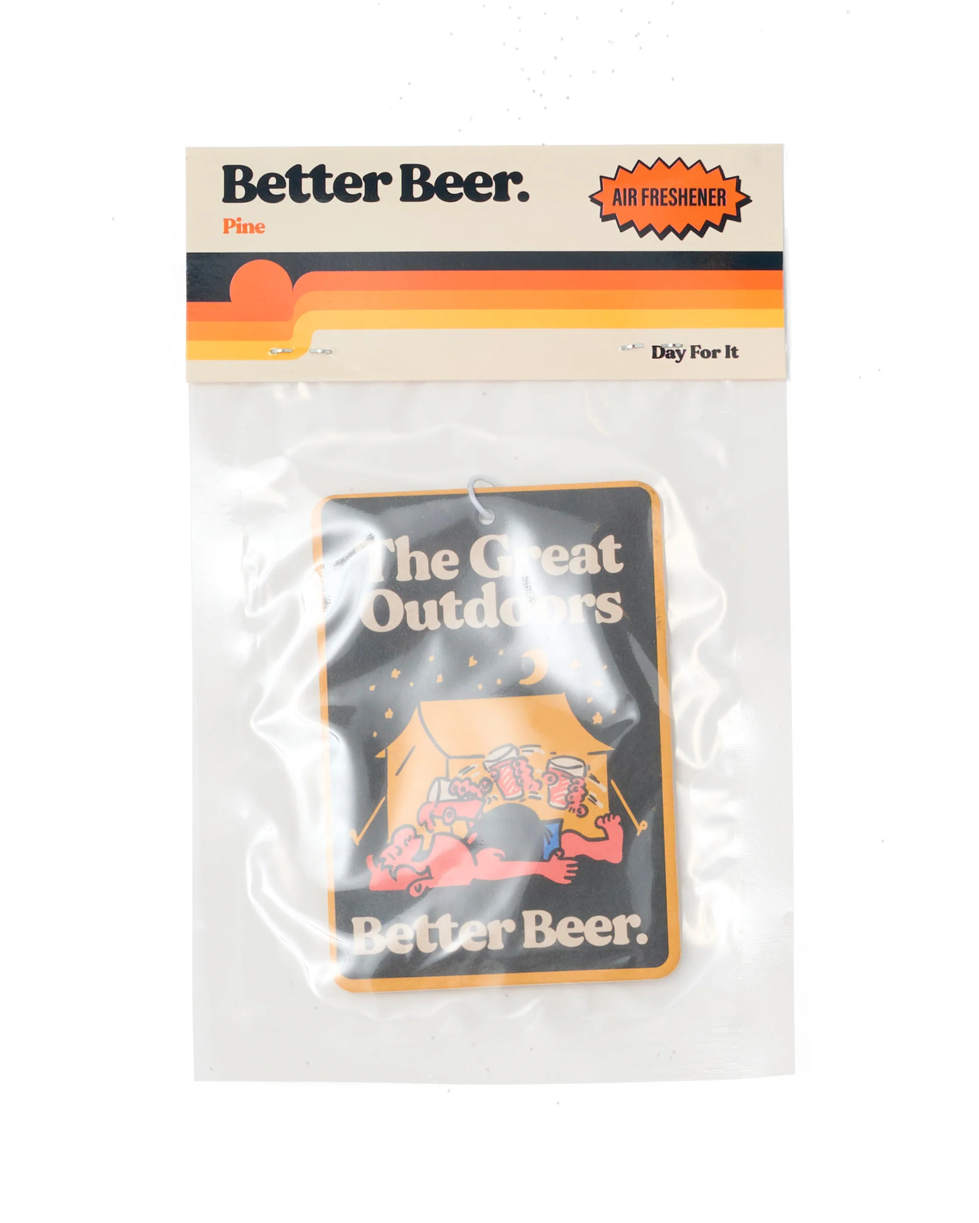 The Great Outdoors Pine Scented Car Air Freshener - Image 2