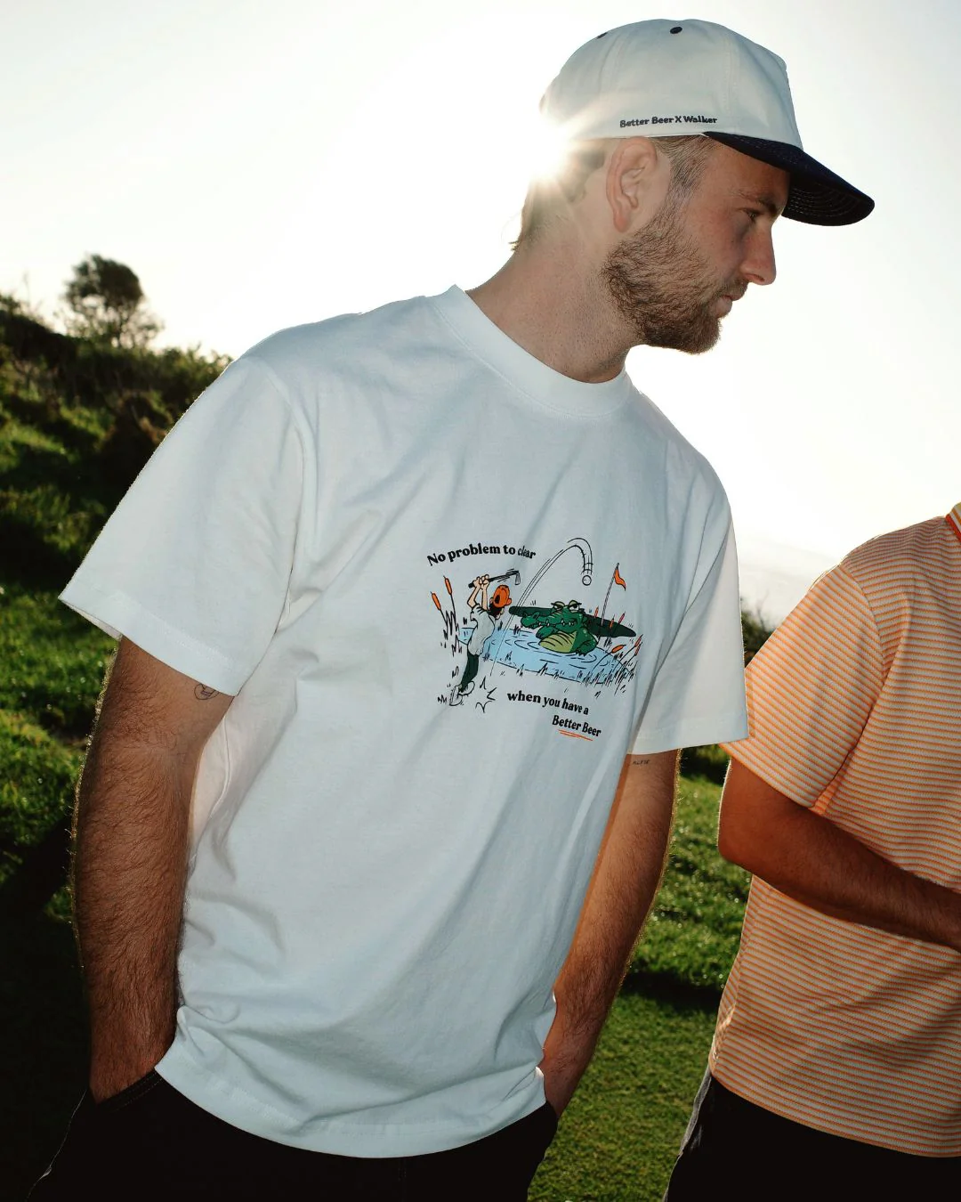 Hazard T-Shirt Vintage White - Image 5