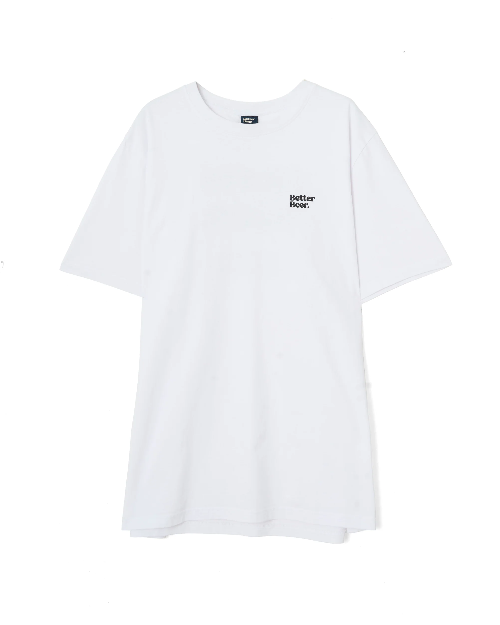 I HATE BEER White Tee - Image 3