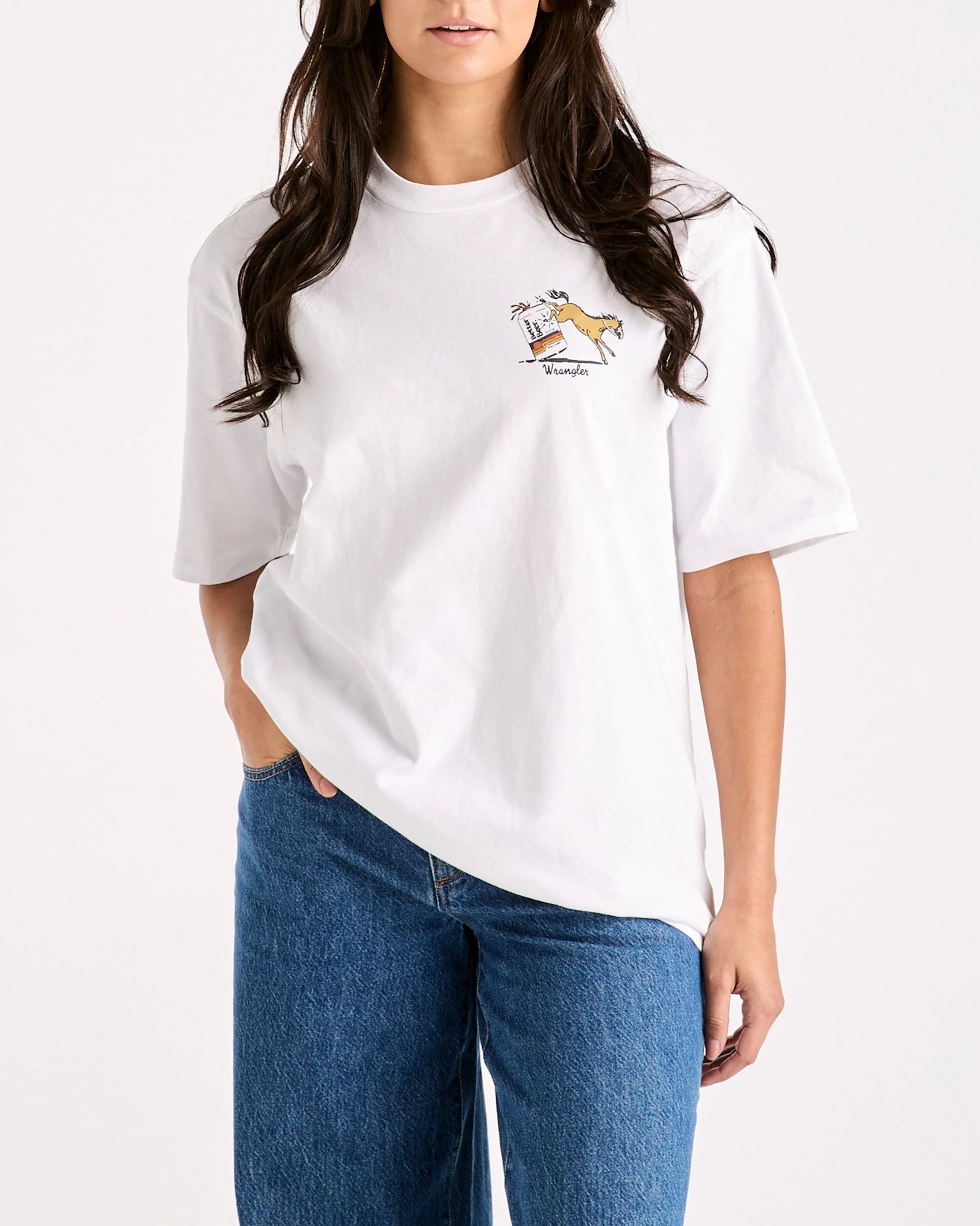 Kicked Slacker Tee - White - Image 6
