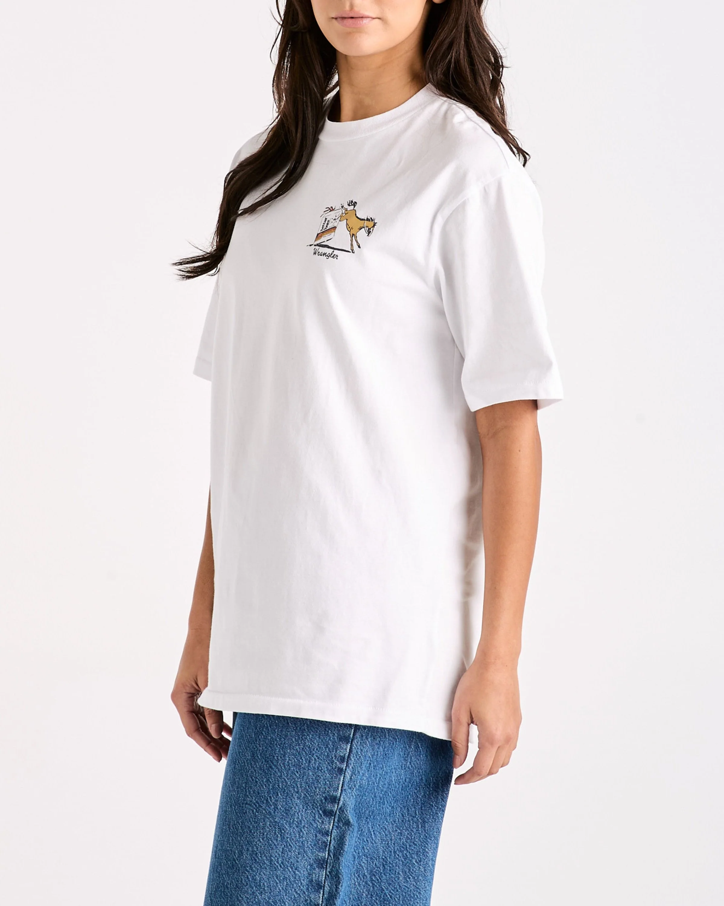 Kicked Slacker Tee - White - Image 7