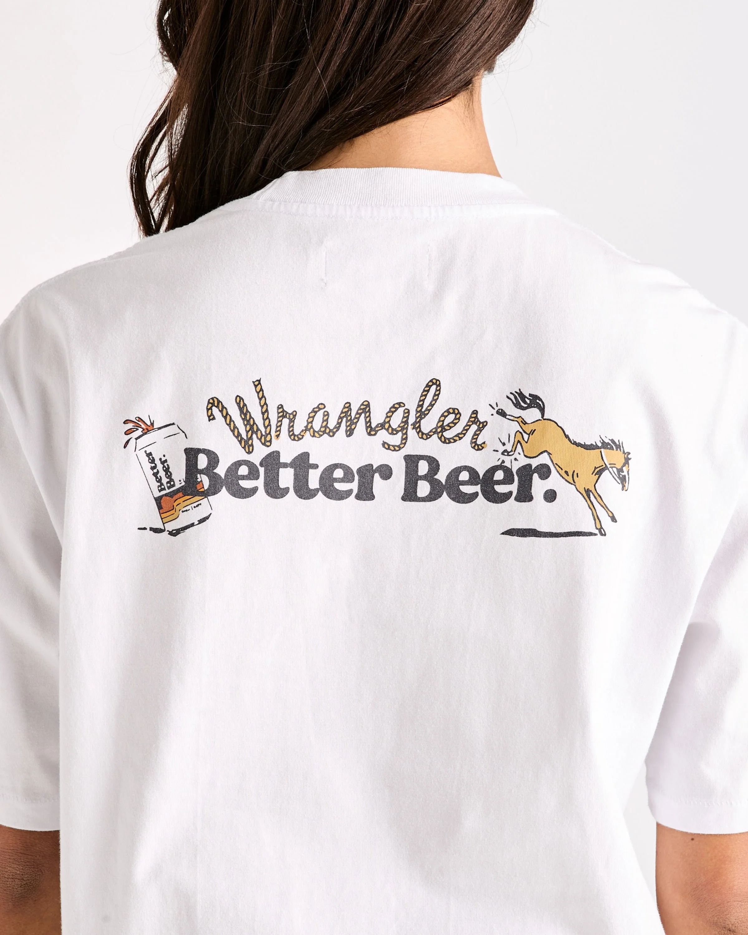 Kicked Slacker Tee - White - Image 9