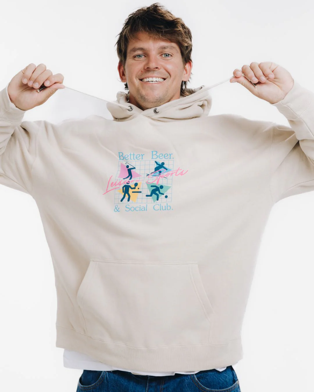 Leisure Sports Hoodie - Mylk - Image 3