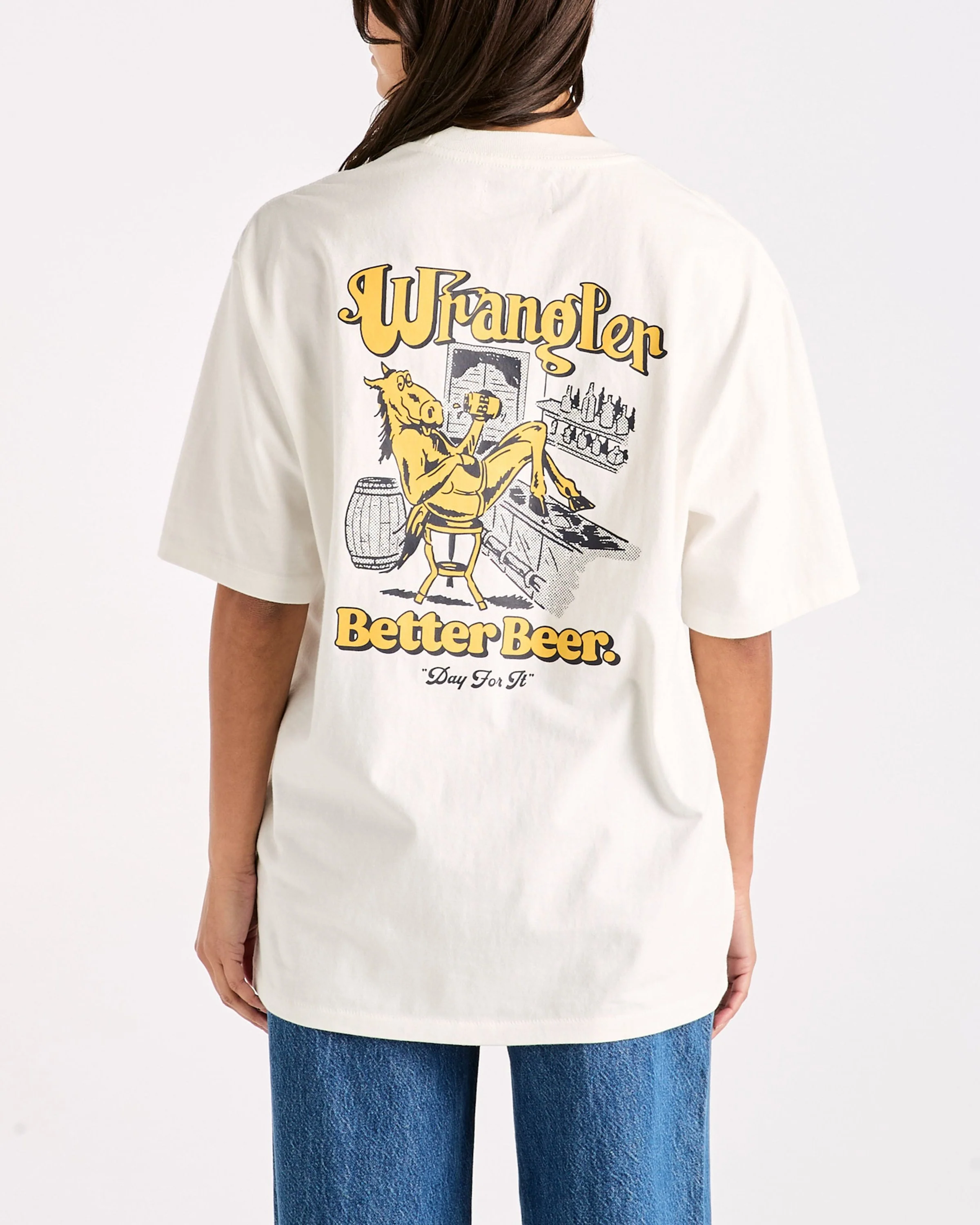 Load Off Slacker Tee - Vintage White - Image 10