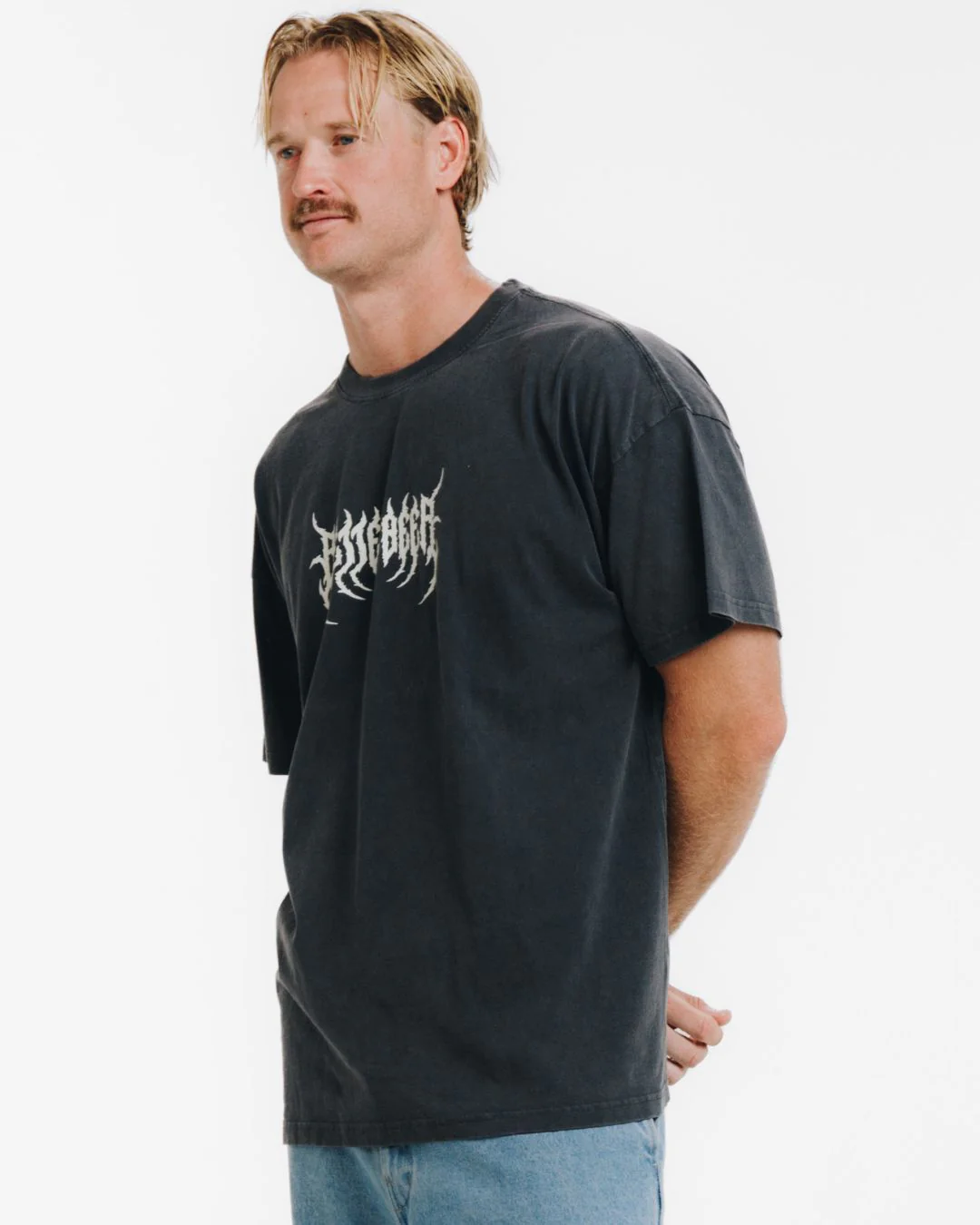Metal Tee - Charcoal - Image 3