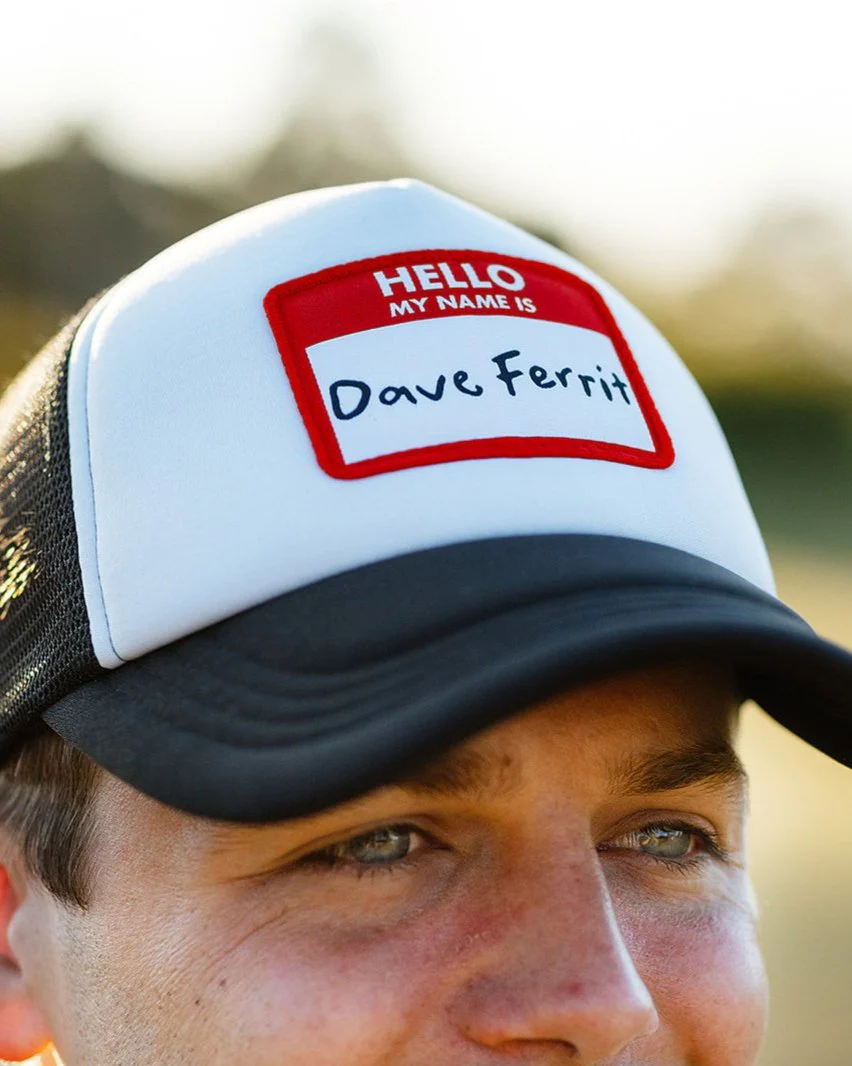 Hello, My Name Is Dave Trucker Cap - Image 3