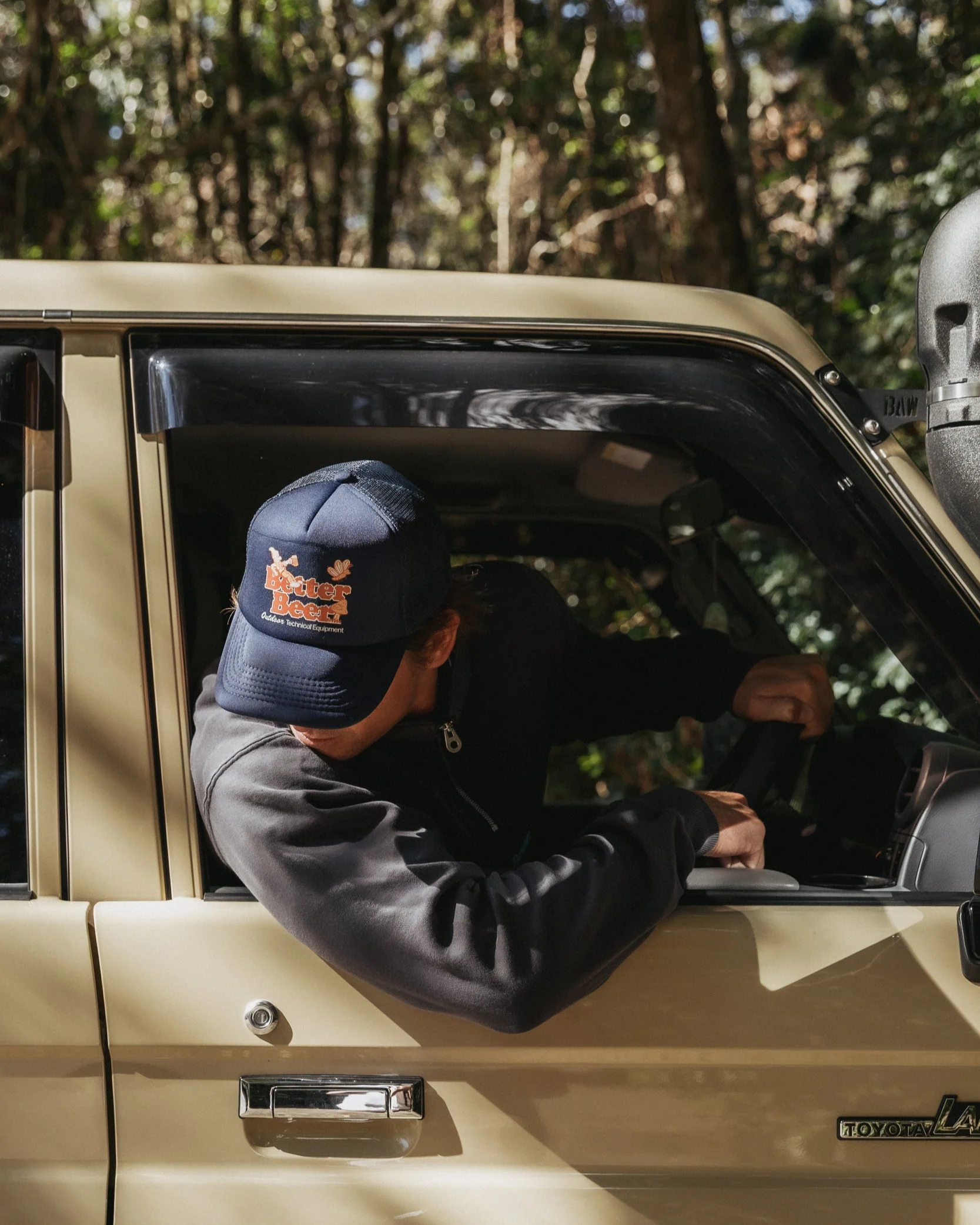 Gnome Trucker Cap - Navy - Image 4