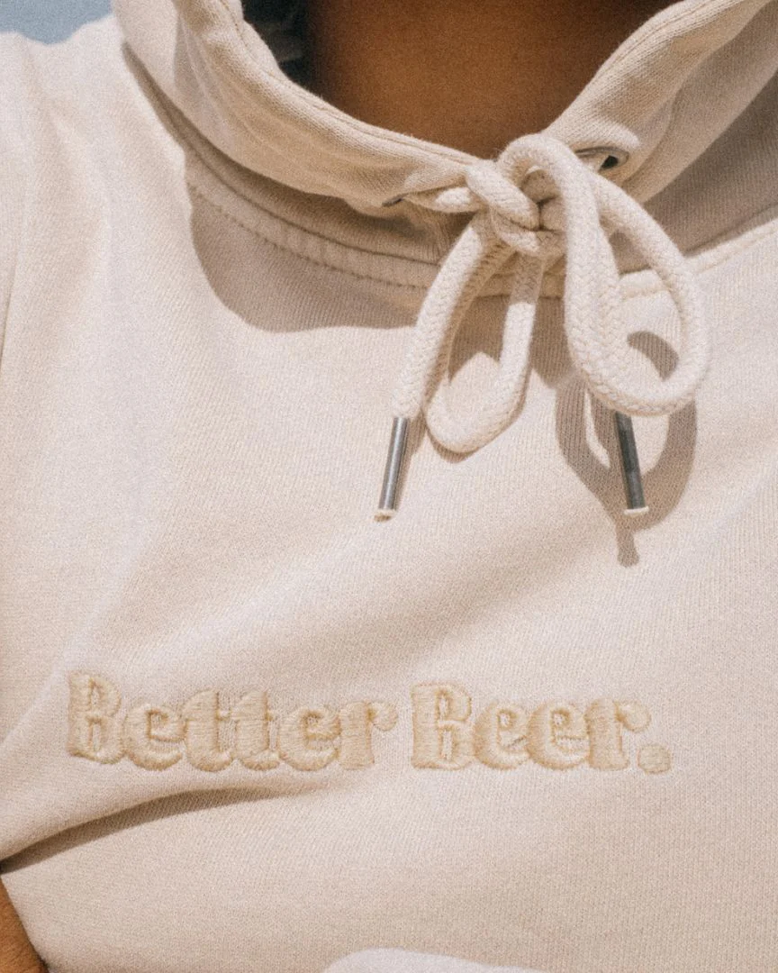 The Track Hoodie - Sand - Image 4