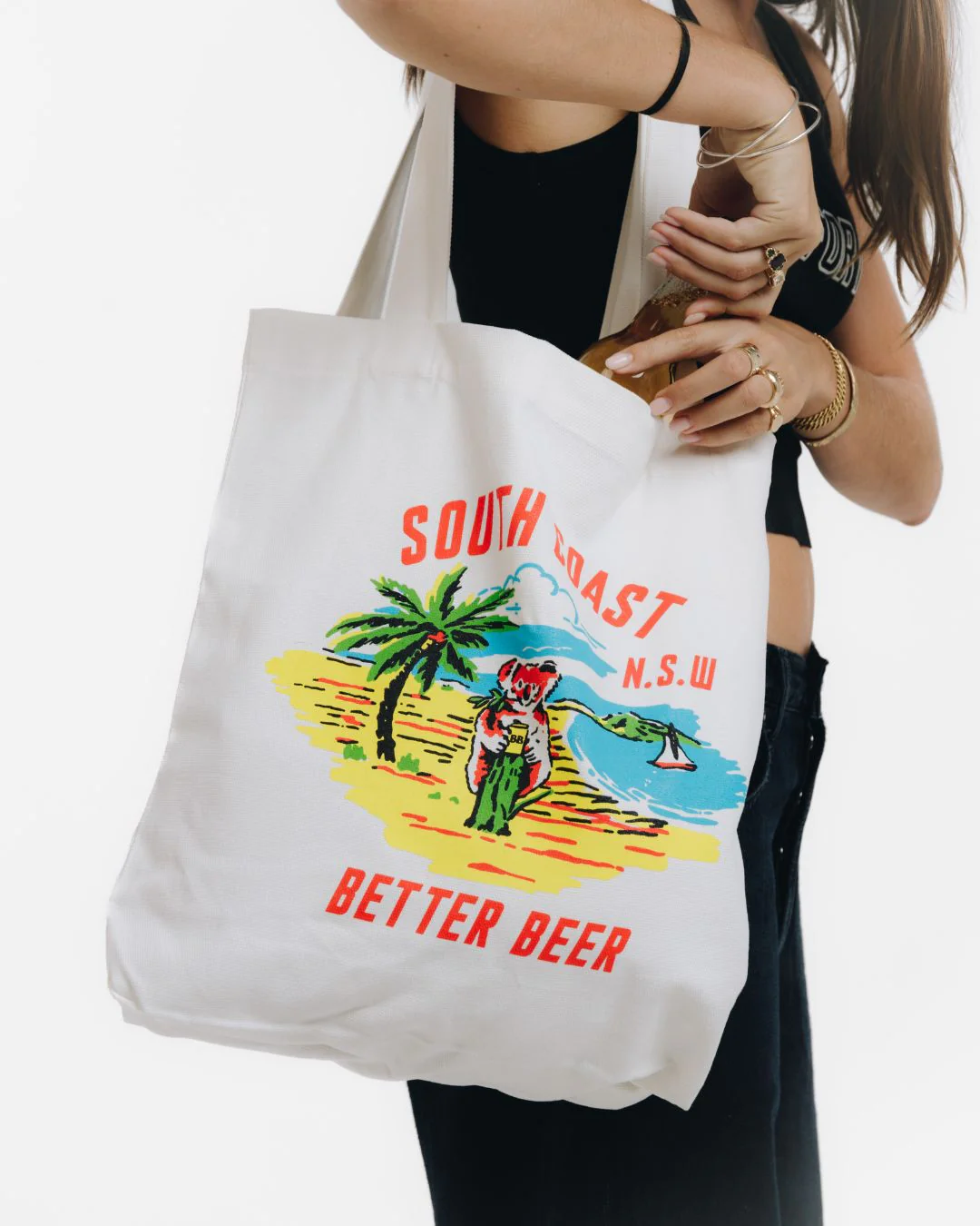 South Coast Tote - Cream - Image 2