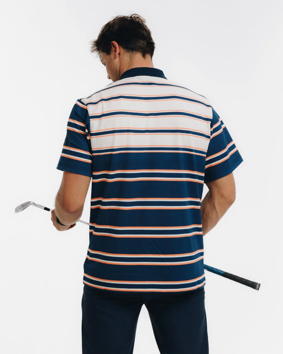 Pro Stripe Golf Polo - Image 3