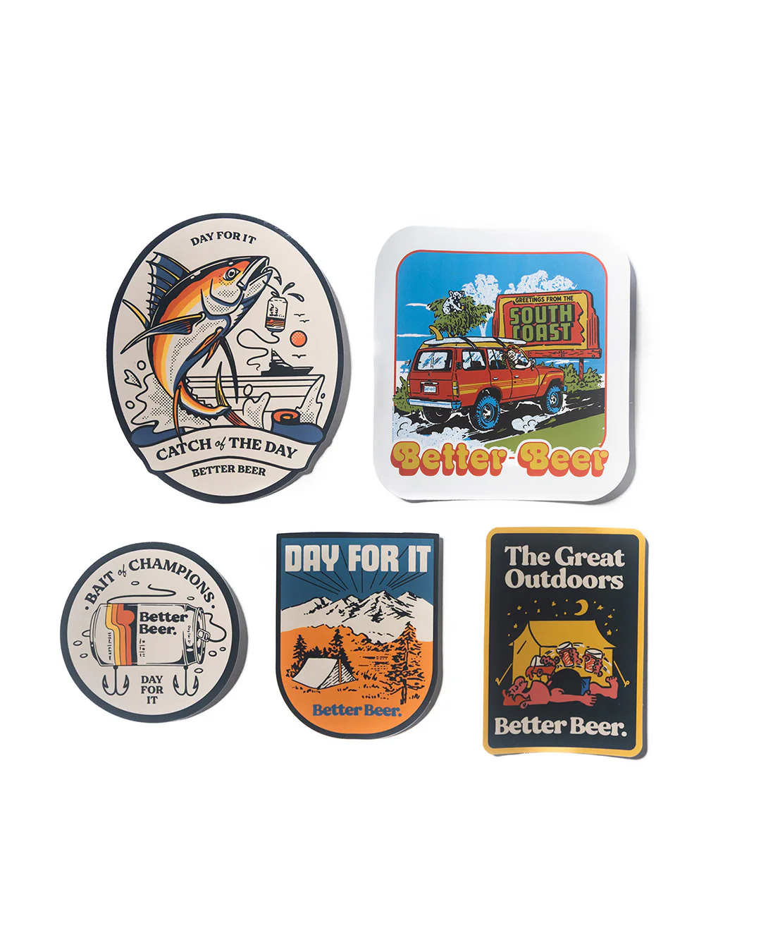 The Great Outdoors Sticker Pack (5)