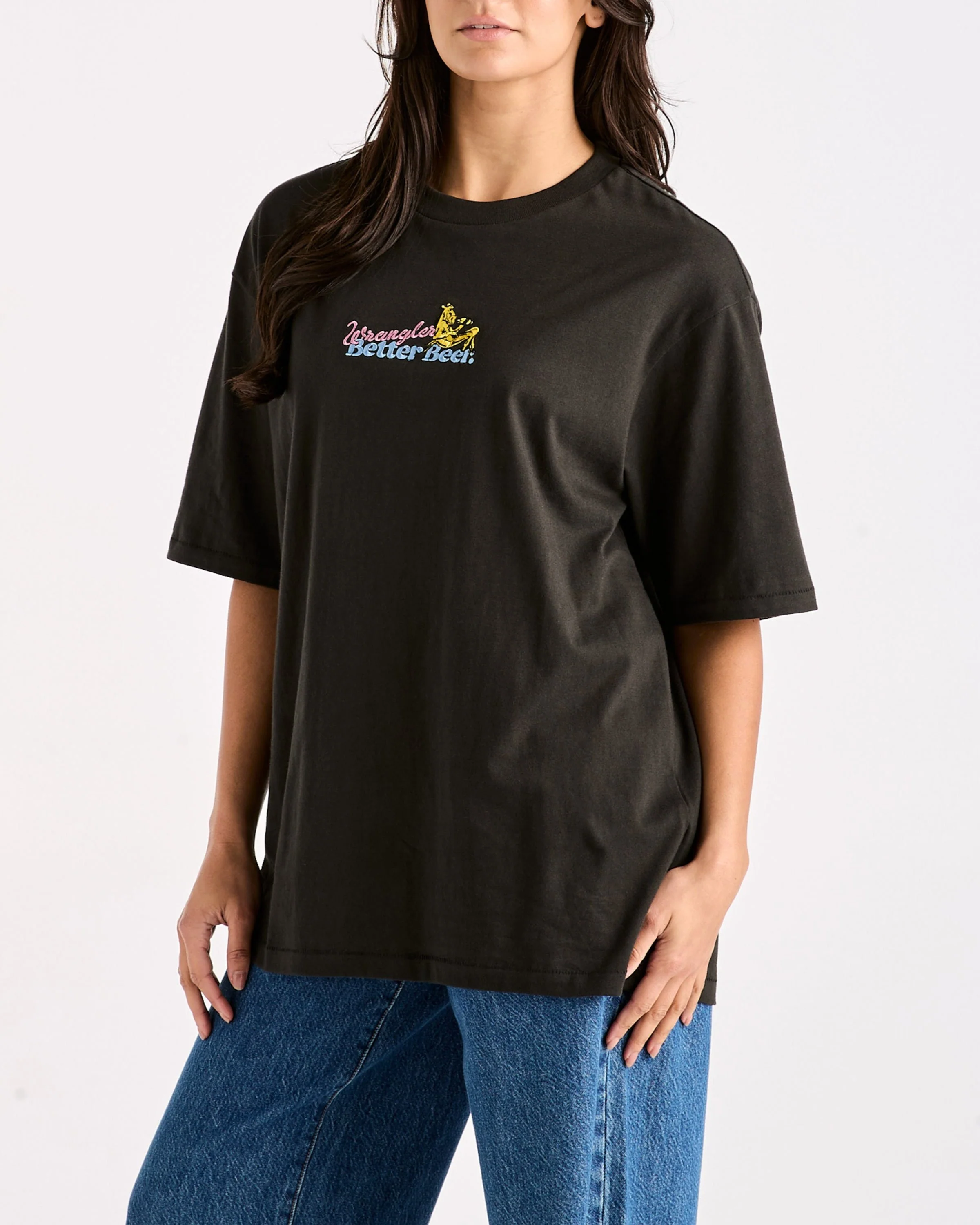 Thirsty Slacker Tee - Worn Black - Image 8